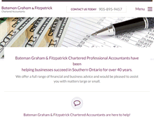 Tablet Screenshot of batemangraham.com